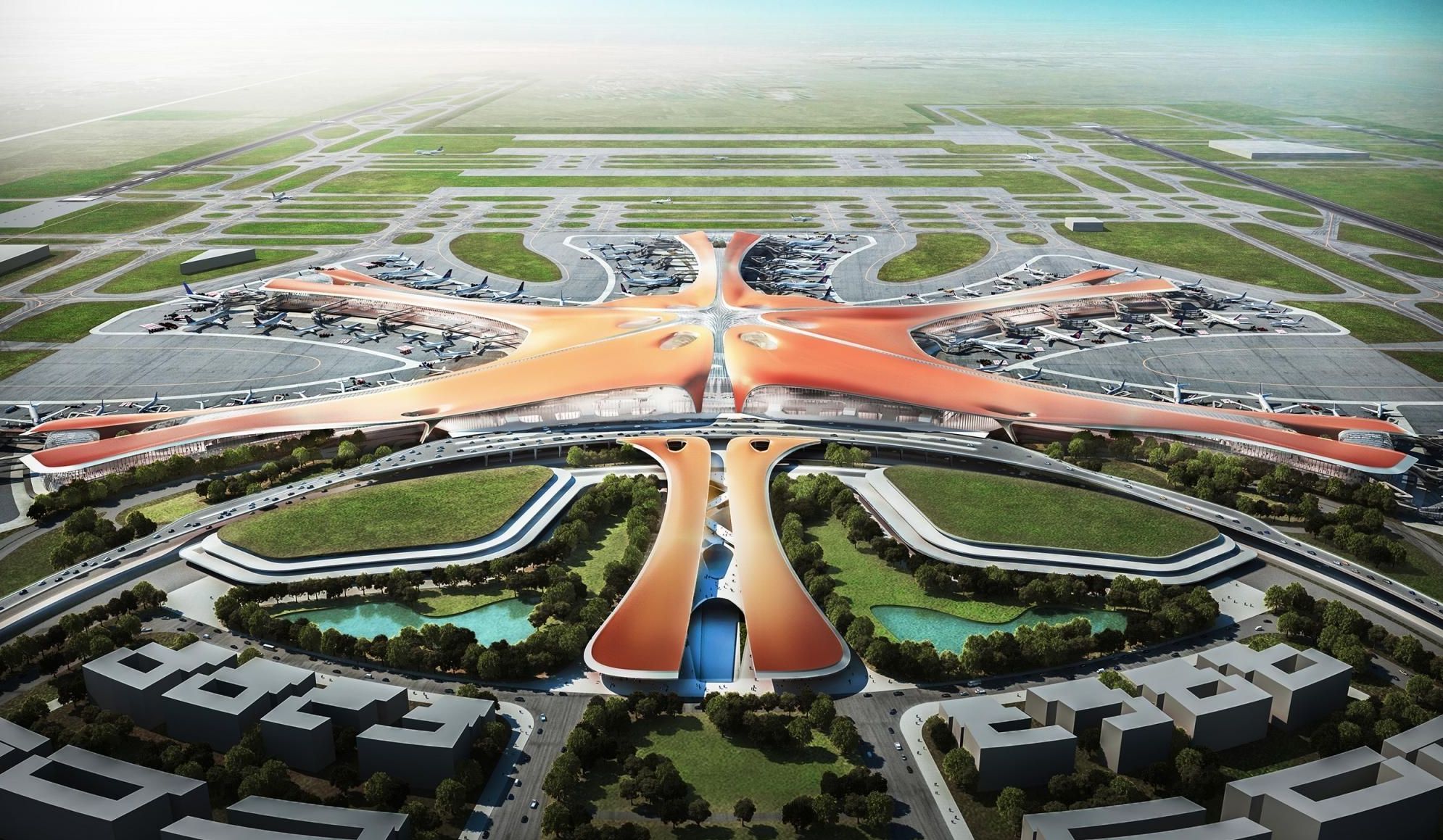 歐陸美居吊頂應(yīng)用于北京新機(jī)場，又一國家級工程彰顯國頂榮耀！